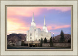 Brigham City Pastel Sunset