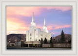 Brigham City Pastel Sunset