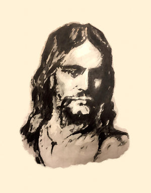 The Christ (Filtered Pencil)