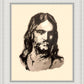 The Christ (Filtered Pencil)