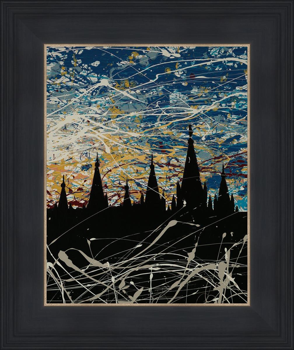 Salt Lake Temple Against a Darkening World