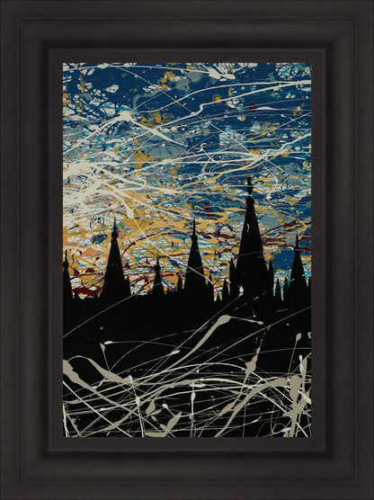 Salt Lake Temple Against a Darkening World