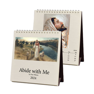 Abide With Me Desktop Calendar 2024