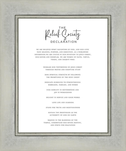 The Relief Society Declaration