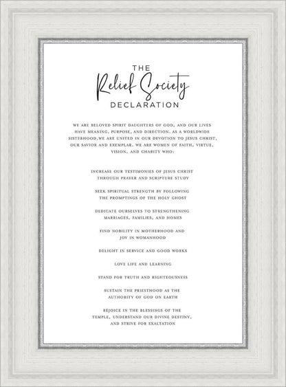 The Relief Society Declaration