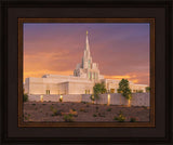 Phoenix Temple Sunset