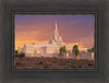 Phoenix Temple Sunset