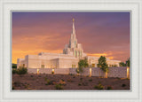 Phoenix Temple Sunset