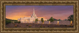 Phoenix Temple Sunset