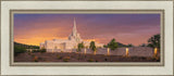 Phoenix Temple Sunset