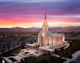 Oquirrh Mountain Pink Sunset Aerial