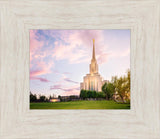 Oquirrh Mountain Pastel Sunset