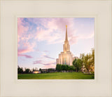 Oquirrh Mountain Pastel Sunset