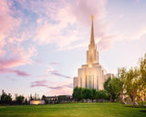 Oquirrh Mountain Pastel Sunset