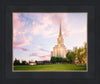 Oquirrh Mountain Pastel Sunset