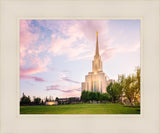 Oquirrh Mountain Pastel Sunset