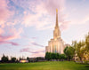 Oquirrh Mountain Pastel Sunset