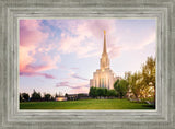 Oquirrh Mountain Pastel Sunset