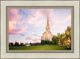 Oquirrh Mountain Pastel Sunset