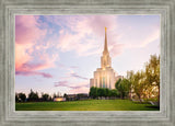 Oquirrh Mountain Pastel Sunset