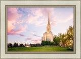 Oquirrh Mountain Pastel Sunset