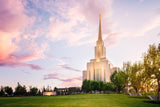 Oquirrh Mountain Pastel Sunset