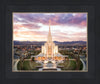 Oquirrh Mountain Aerial Sunset