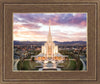 Oquirrh Mountain Aerial Sunset