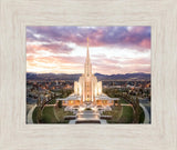 Oquirrh Mountain Aerial Sunset