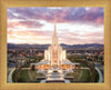 Oquirrh Mountain Aerial Sunset