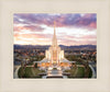 Oquirrh Mountain Aerial Sunset