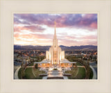 Oquirrh Mountain Aerial Sunset