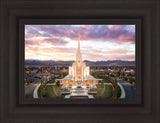 Oquirrh Mountain Aerial Sunset