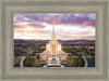 Oquirrh Mountain Aerial Sunset