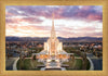 Oquirrh Mountain Aerial Sunset