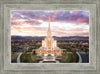 Oquirrh Mountain Aerial Sunset