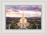 Oquirrh Mountain Aerial Sunset