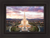 Oquirrh Mountain Aerial Sunset