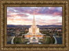 Oquirrh Mountain Aerial Sunset