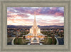 Oquirrh Mountain Aerial Sunset