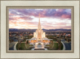 Oquirrh Mountain Aerial Sunset