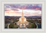 Oquirrh Mountain Aerial Sunset