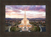 Oquirrh Mountain Aerial Sunset