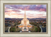 Oquirrh Mountain Aerial Sunset