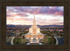 Oquirrh Mountain Aerial Sunset