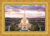 Oquirrh Mountain Aerial Sunset