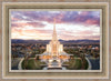 Oquirrh Mountain Aerial Sunset