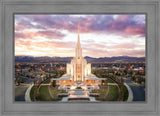 Oquirrh Mountain Aerial Sunset