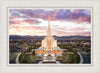 Oquirrh Mountain Aerial Sunset