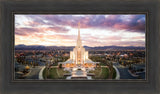 Oquirrh Mountain Aerial Sunset